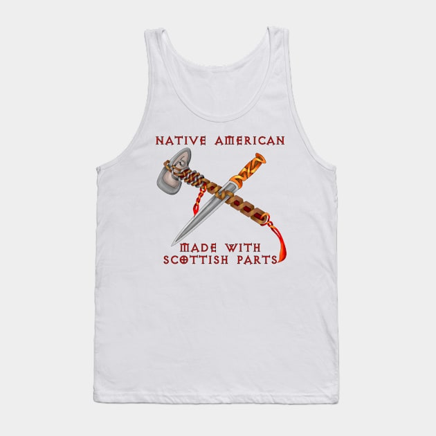 Native American/Scots Tank Top by KnotYourWorld4